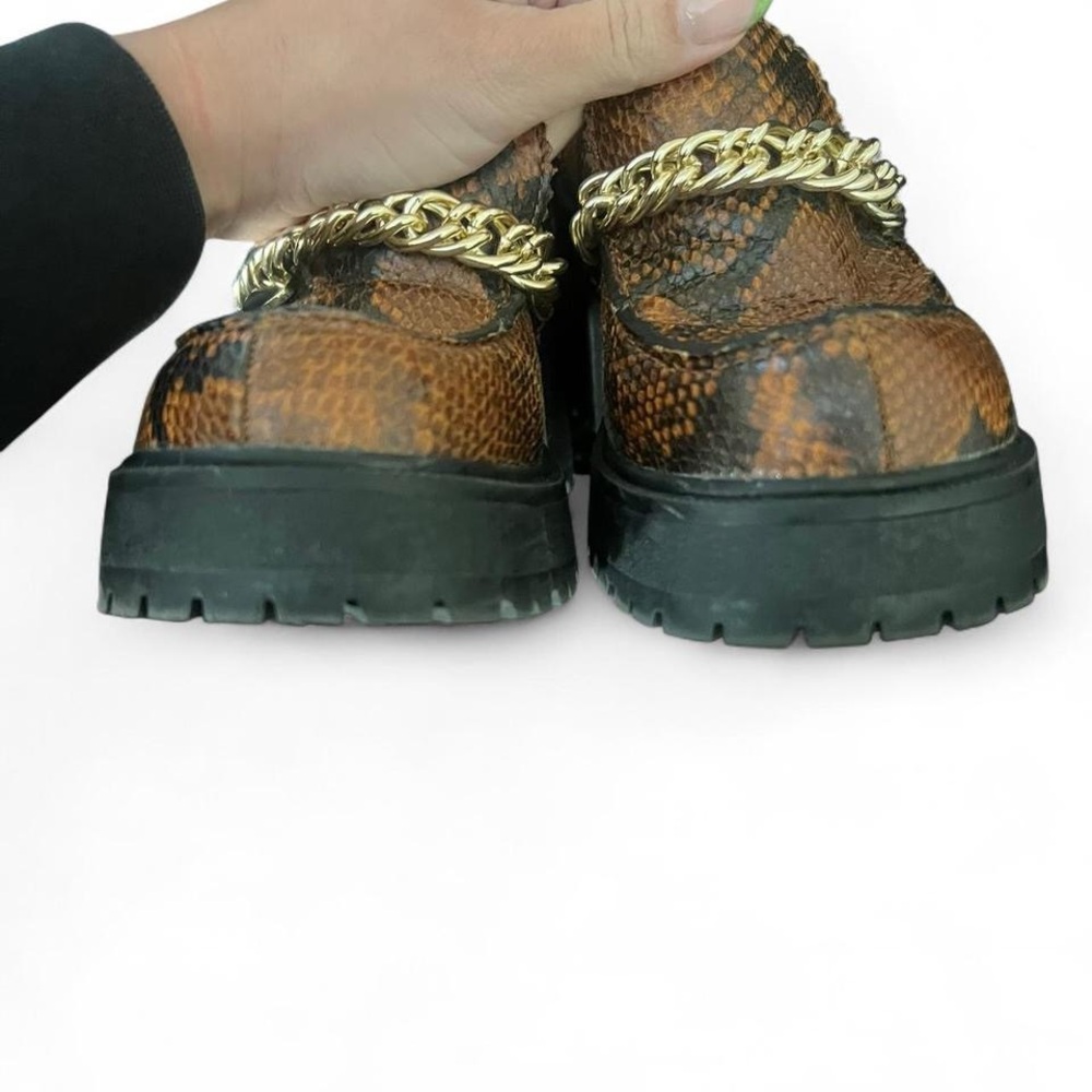 ASOS Design Women’s Chunky Mid-heel Loafers 7 - Picture 7 of 8